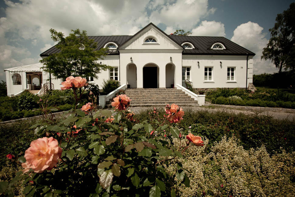Dwor Na Wichrowym Wzgorzu Bed & Breakfast Przybysławice Dış mekan fotoğraf